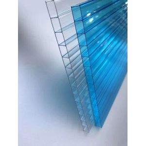China Twin-wall 4mm to 20mm Lightweight and Durable Plastic Polycarbonate PC Hollow Sheet for High-Performance Covering System wholesale