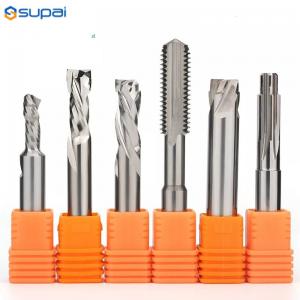 China Carbide Cutter Up&Down Woodworking Compression Router Bit CNC Wood End Mill Cutting Tools supplier