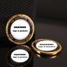 China 1Monedas personalizadas de latón de.5 pulgadas Monedas de plata conmemorativas hechas a medida wholesale