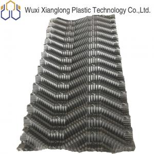 China Black Blue PVC Cooling Tower Fill Pack Honeycomb Fill 500mm 0.32-0.6mm supplier
