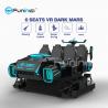 9D Virtual Reality Cinema VR Shooting Games 6 Seats Car Simulator With CE