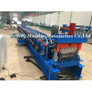 China Hidden Joint Roofing Sheet Roll Forming Machine For 1mm Thickness Cold Rolled Galvanized Steel supplier