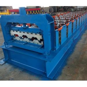 China 15KW Floor Deck Roll Forming Machine For Metal Structural Building Construction wholesale