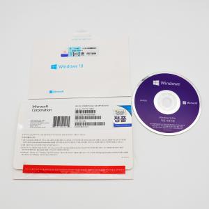 Korea Language Microsoft Windows 10 Pro Oem DVD Package windows oem licence windows 10 oem license l