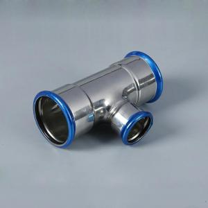 304 / 316 Stainless Steel Press Fittings Free Samples For Water Pipeline