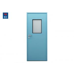 Wood Hotel Fire Rated Steel FD90 Fire Doors For Hospitals
