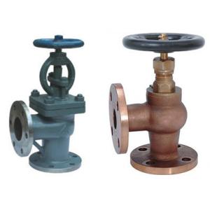China Screw Down None Return Valve Globe Design With Angle Type DN15 ~DN200 Size supplier