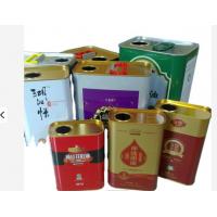China 250ml 20L Metal Cooking Tin Container Food Packaging Cans Dangerous Goods Packaging on sale
