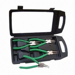 China 4-piece snap ring pliers sets in blow case on sale 