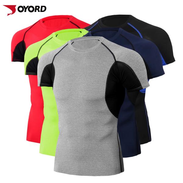 China Garde impétueuse faite sur commande à séchage rapide, T-shirt impétueux de Plus Size Compression de garde de ressac supplier