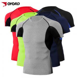 Quick Dry Custom Rash Guard , Surf Rash Guard Plus Size Compression T Shirt