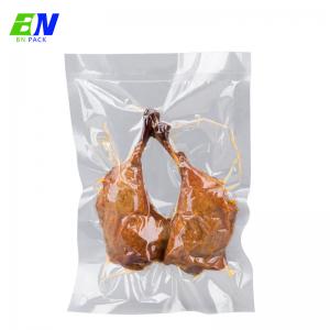 China Clear Plastic Vacuum Bag Food Vacuum Seal Bag Custom Printing Frozen Nylon Plastic Vacuum Bag supplier