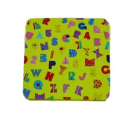 Custom PMS Printing CMYK Square Tin Can 151x151x45Hmm