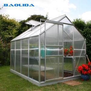 Garden Greenhouse Tent / PC Sheet Greenhouse Metal Structure Effective