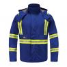 EN343 Rain proof Chemical Protective safety jacket , 9OZ Nomex Fire Retardant
