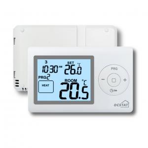 China Programmable Underfloor Heating Thermostat For Home / Office / Hotel supplier