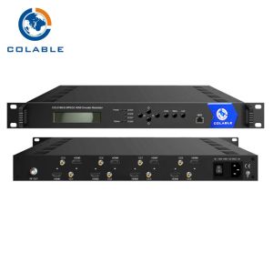 China Modulateur d'encodeur de MPEG 2 Hdmi, 8 modulateur COL5188H2 des canaux HDMI DVB supplier