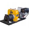 China 8 Ton cable winch / Gas Engine Powered Winch For electric power construction wholesale