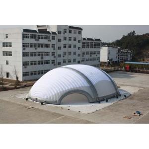 China EN71 0.55mm PVC Large Trade Show Exhibition Inflatable Tent For Advertising supplier