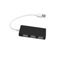 China Stable Transmission USB Hub Splitter , 1 In 4 Out Thin Slim USB 2.0 Hub on sale