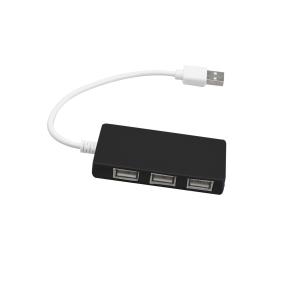 Stable Transmission USB Hub Splitter , 1 In 4 Out Thin Slim USB 2.0 Hub