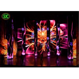 Rgb Clear Stage Led Screens / P3.91 Indoor Full Color Led Display For Staging Show