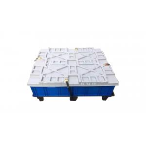 China Large Crate Plastic Blister Pack Storage Boxes With Lids For Delivering Shipping supplier