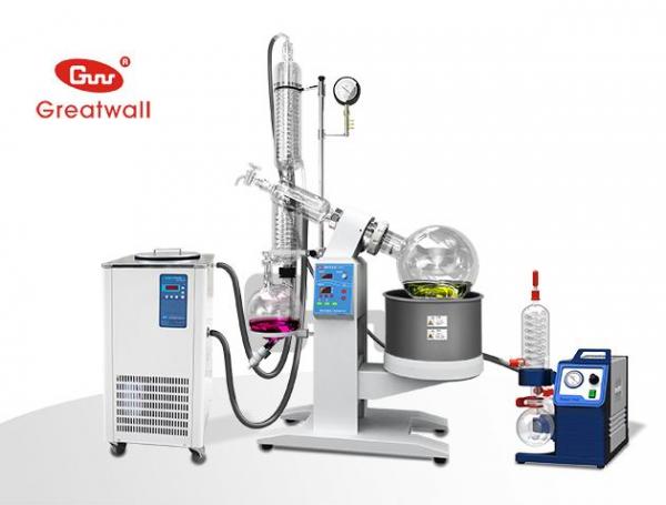 Choice of rotary evaporator, setting method of vacuum and temperature