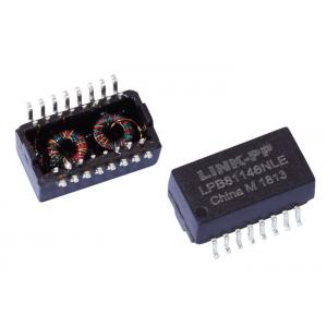 China T1146NLT Lan Isolation Transformer Dual Port Modular Connector SMD 16 Pins LPB81146NLE supplier