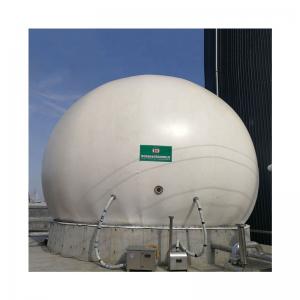 China Anti Corrosion Double Membrane Biogas Holder For Gas Storage supplier
