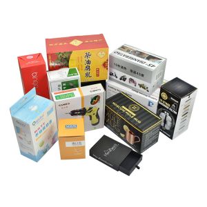 China 小規模サプライヤーのカスタム小売梱包箱 カスタムカラーと4cオフセット印刷 wholesale