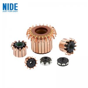 China Hook Type Commutator For Micro Motor 0.03% / 0.08% Silver Copper Customized supplier