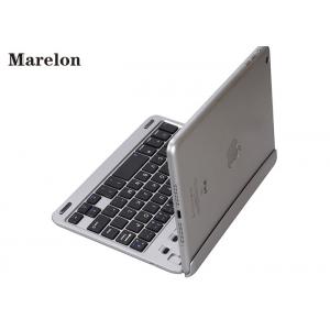 China Silver Folding Ipad Air Keyboard Case / PU Leather Case ABS Bottom Material supplier