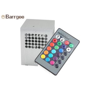 China 3W l'éclat coloré d'intérieur en aluminium décoratif 4 de lampe de mur du cube LED dégrossit supplier