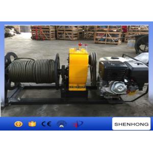 5 Ton HONDA Gas Engine Powered Winch Wire Rope Winch For Power Construction