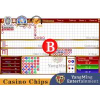 China Manufacturer Develops Genuine Baccarat Poker Table On-Site Software System on sale
