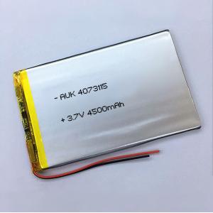 Custom Li Polymer Battery 3.7v 4500mAh LiPo Battery Rechargeable