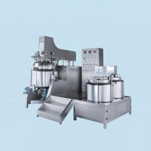 4500r/Min Vacuum Emulsifying Mixer Helical Ribbon Mixing