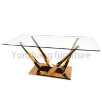 China Rectangular Modern Dining Room Tables Living Room Furniture on sale