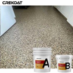 100% Solid Epoxy Resin Flake Concrete Coating 2 Component Product