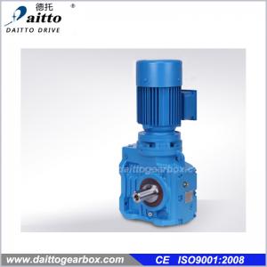 China Helical Worm Geared Motor gear reducer supplier