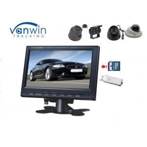 Auto Car Tft Monitor , Sd Card Usb Interface In Car Tft Lcd Monitor Touch Screen