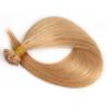 Strong Glue Pre Bonded Hair Extensions , Pre Bonded Stick Tip Hair Extensions