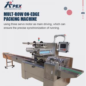 China Mult-Row On-Edge Horizontal Puffed Rice Computer Automatic Chili Dried Packing Machine supplier