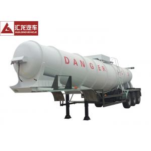 China 98% Sulfuric Acid Chemical Tank Trailer 21000L 11800x2500x3000mm Special Design V Beam supplier