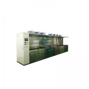 China PLC Control Industrial Ultrasonic Cleaner Auto Parts Engine Block Parts With Elevator supplier
