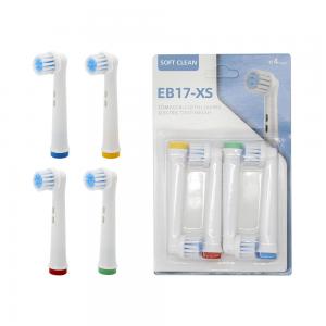 Mildewproof Oral Replacement Toothbrush Heads Durable Nylon Material
