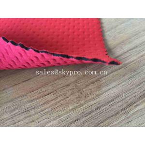 China Custom Pattern Foam Sponge Polyester Knitted Laminated Neoprene Fabric supplier