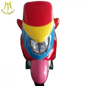 Hansel amusement park indoor coin operated kids ride on motorcycle for sale