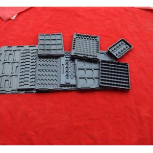China ESD Vacuum Forming Antistatic Plastic Blister Packaging Tray For Electronic supplier